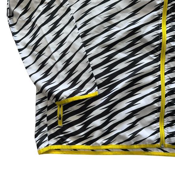 Adidas Men's 2XL Full Zip Jacket Coat Ultimate Shockwave Windbreaker Streetwear - Picture 3 of 10